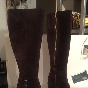 Calvin Klein Camie Suede Knee Boot